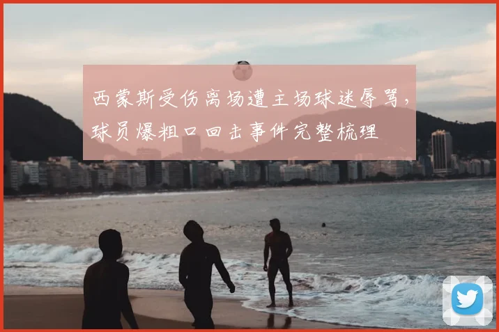 西蒙斯受伤离场遭主场球迷辱骂,球员爆粗口回击事件完整梳理